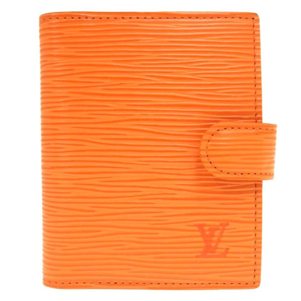 Louis Vuitton Agenda Epi Mandarin Notebook Cover LV